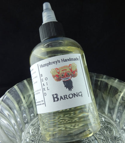 BARONG Beard Oil | Indonesian Teakwood | 4 oz - Humphrey's Handmade