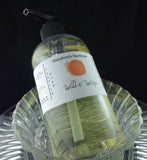 WILL O' WISP Castile Body Wash | 8 oz | Women's Mango Strawberry Freesia Scented - Humphrey's Handmade