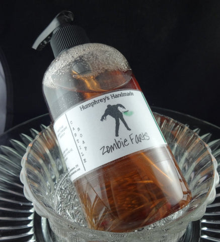ZOMBIE FARTS Body & Beard Wash | 8 oz | Unisex | Warm Vanilla Scent Castile Soap | Zombies - Humphrey's Handmade