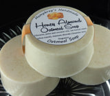 HONEY ALMOND Oatmeal Soap | Exfoliating Mechanics or Gardeners Bar - Humphrey's Handmade