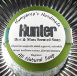 HUNTER Soap | Dirt and Moss Scent | Men's Shave & Shampoo Soap | Beard Wash - Humphrey's Handmade