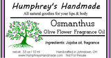 OSMANTHUS Perfume | Peach Tea Fragrance | Sweet Olive | Japanese | Moisturizing Jojoba Oil - Humphrey's Handmade