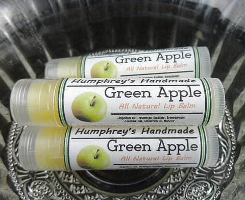 GREEN APPLE Lip Balm | Green Apple Flavor - Humphrey's Handmade