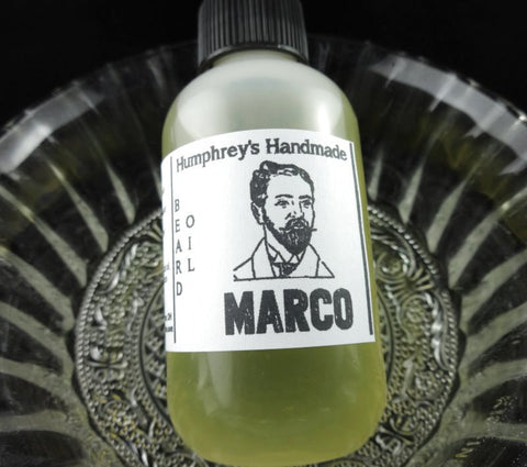 MARCO Beard Oil | Polo Sport Type | 2 oz - Humphrey's Handmade