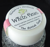 WHITE ROSE Butter Soap | Cocoa Butter | Shea Butter | Mango Butter - Humphrey's Handmade