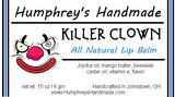 KILLER CLOWN Lip Balm | Cotton Candy Flavor - Humphrey's Handmade