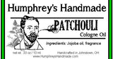 PATCHOULI Cologne Oil | Unisex Roll On Cologne | Essential Oil | Jojoba Oil - Humphrey's Handmade