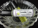 LAVENDER LIME Perfume | Roll-On Fragrance | Essential Oil | Golden Jojoba Oil - Humphrey's Handmade