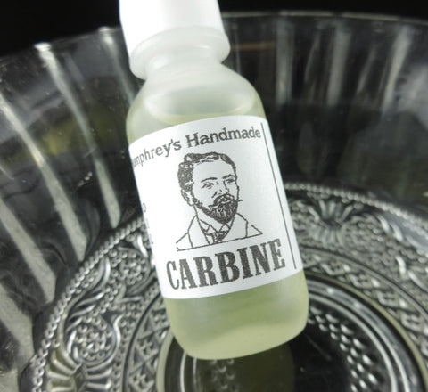 CARBINE Beard Oil | Gun Oil Scent | Small .5 oz - Humphrey's Handmade