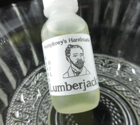 LUMBERJACK Beard Oil | Sandalwood Cedarwood | .5 oz - Humphrey's Handmade