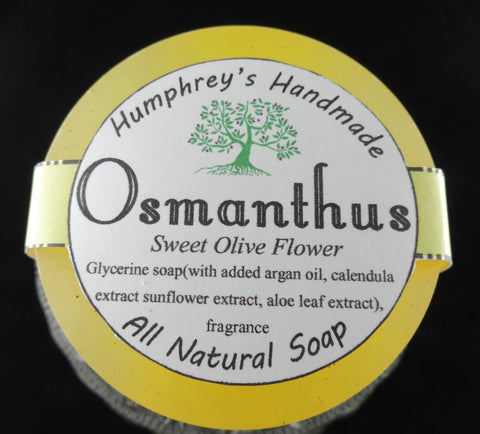 OSMANTHUS Soap | Japanese Sweet Olive Flower | Peach Tea Scent | Shave & Shampoo Bar - Humphrey's Handmade