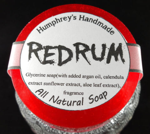REDRUM Soap | Bay Rum Scent | Shave & Shampoo | Argan Oil - Humphrey's Handmade