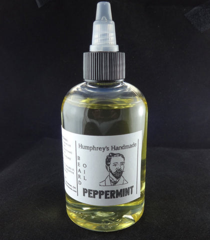 PEPPERMINT Beard Oil | Essential Oil | 4 oz - Humphrey's Handmade