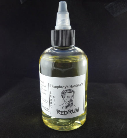 REDRUM Beard Oil | Bay Rum | 4 oz - Humphrey's Handmade