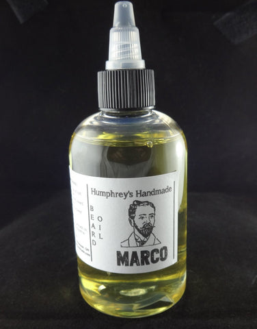 MARCO Beard Oil | 4 oz | Polo Sport Type - Humphrey's Handmade