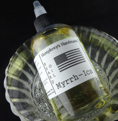 MYRRH-ICA Beard Oil | 4 oz | Frankincense & Myrrh - Humphrey's Handmade