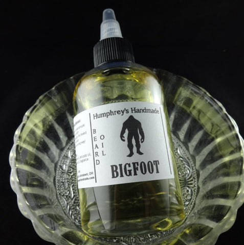 BIGFOOT Beard Oil | 4 oz | Oakmoss Sandalwood - Humphrey's Handmade