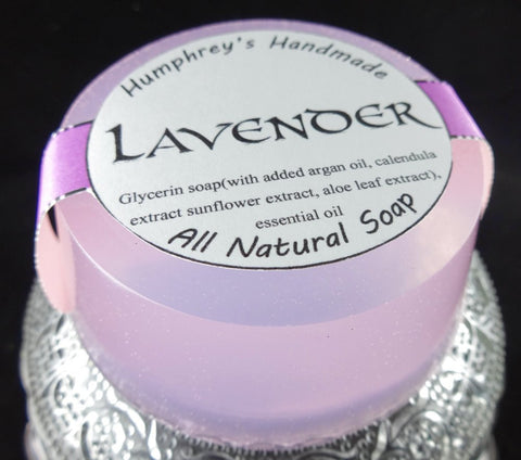 LAVENDER Soap | Lavender Essential Oil | Glycerin Shave & Shampoo Bar - Humphrey's Handmade