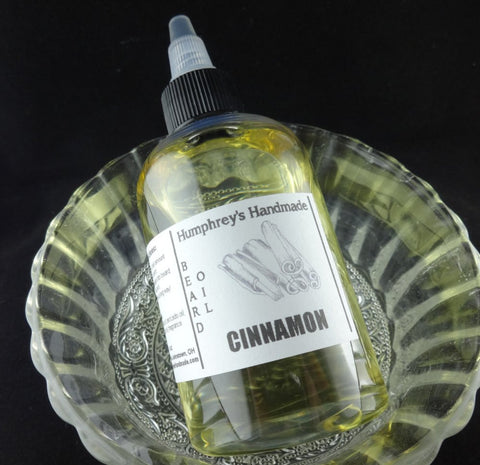 CINNAMON Beard Oil | 4 oz |  Spicy - Humphrey's Handmade