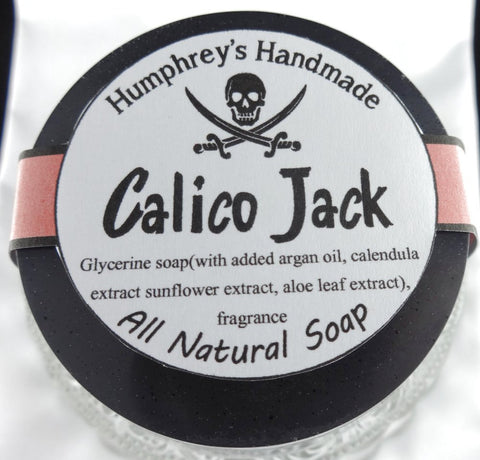 CALICO JACK Soap | Glycerin Nautica Type Soap | Beard Wash | Shave Soap - Humphrey's Handmade