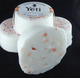 YETI Soap | Exfoliating Pink Himalayan Sea Salt | Glycerin Soap | Coconut Oil | Oakmoss Sandalwood | Tonka Bean | Cedarwood - Humphrey's Handmade