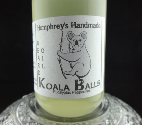 KOALA BALLS Beard Oil | Eucalyptus Peppermint | Essential Oil | 2 oz - Humphrey's Handmade
