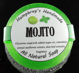 MOJITO Shave & Shampoo Soap | Unisex | Beard Wash | Lime and Peppermint | Essential Oil - Humphrey's Handmade