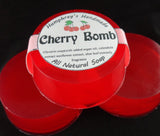 CHERRY BOMB Soap | Black Cherry Almond Scent |Women's Shave Soap | Body Soap - Humphrey's Handmade