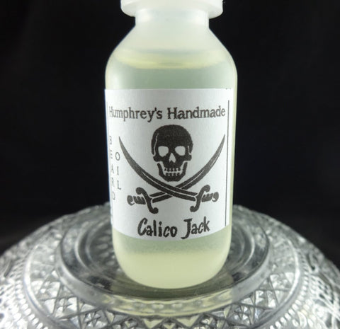 CALICO JACK Beard Oil | Nautica Type | .5 oz | Spicy | Lavender | Amber | Lemon | Sage | Sandalwood - Humphrey's Handmade