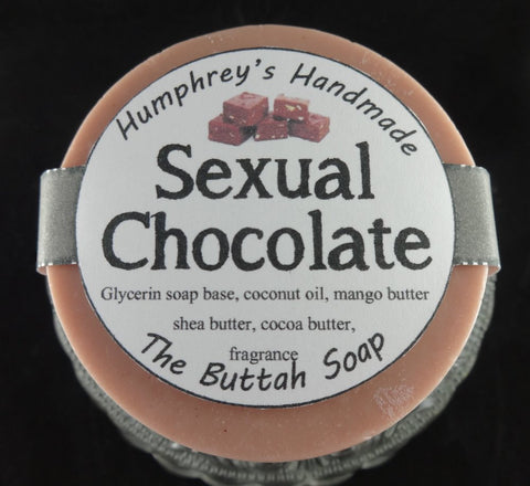 SEXUAL CHOCOLATE Butter Soap | Fudge | Cocoa Butter - Humphrey's Handmade