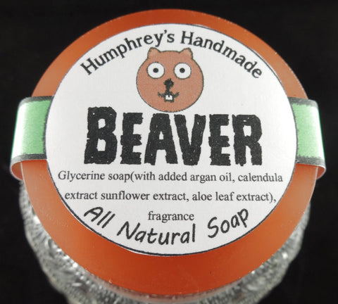 BEAVER Glycerin Soap | Unisex | Pine | Woods | Beard Wash - Humphrey's Handmade