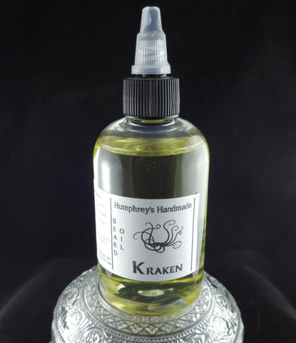 KRAKEN Beard Oil | 4 oz | Aqua Di Geo Type - Humphrey's Handmade