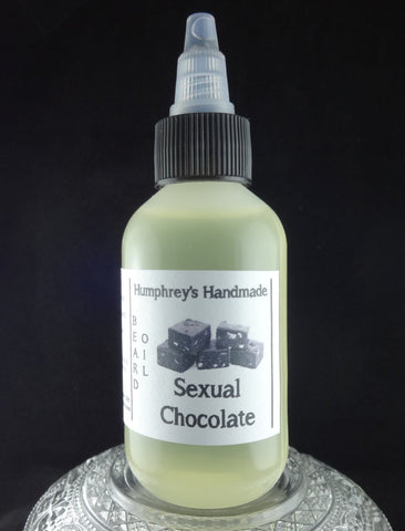 SEXUAL CHOCOLATE Beard Oil | Walnut Fudge | 2 oz - Humphrey's Handmade