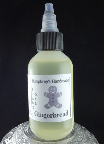 GINGERBREAD Beard Oil | Nutmeg | Clove | Cinnamon | 2 oz - Humphrey's Handmade