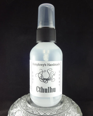 CTHULHU Body Spray | Unisex Citrus and Woods | 2 oz - Humphrey's Handmade