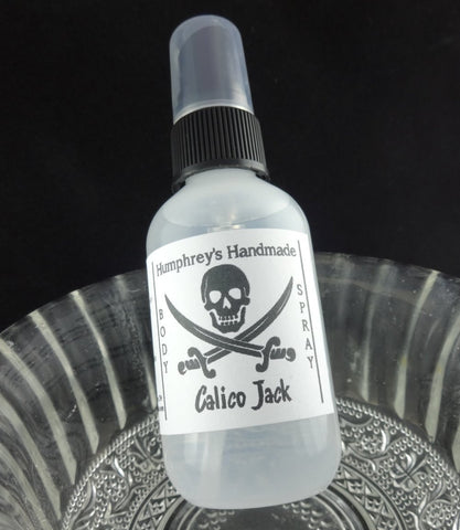 CALICO JACK Men's Body Spray | Sandalwood | Lavender | Amber | Room Spray - Humphrey's Handmade
