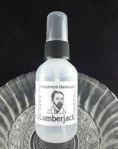 LUMBERJACK Men's Body Spray | 2 oz | Cedarwood | Sandalwood - Humphrey's Handmade