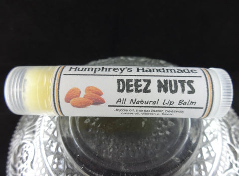 DEEZ NUTS Lip Balm | Honey Almond Flavor - Humphrey's Handmade