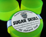 SUGAR SKULL Soap | Glycerin Brown Sugar Scented Soap | Day of the Dead | Halloween Soap - Humphrey's Handmade