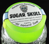 SUGAR SKULL Soap | Glycerin Brown Sugar Scented Soap | Day of the Dead | Halloween Soap - Humphrey's Handmade