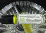 JAPANESE HINOKI MUSK Roll On Women's Perfume Fragrance | Jasmine | Rose | Vanilla | Clove | Lavender - Humphrey's Handmade