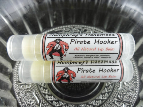 PIRATE HOOKER Lip Balm | Tropical Flavor Lip Balm - Humphrey's Handmade