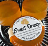 SWEET ORANGE Soap | Essential Oil | Shave Soap | Body Bar | Shampoo Puck - Humphrey's Handmade