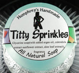 TITTY SPRINKLES Soap | Buttercream and Cake Scent | Shave & Shampoo Puck - Humphrey's Handmade