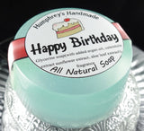 HAPPY BIRTHDAY Soap | Cake Scent | Shave & Shampoo Soap - Humphrey's Handmade
