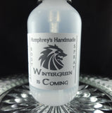 WINTERGREEN IS COMING Body Spray | 2 oz | Unisex | All Natural | Sweet Mint - Humphrey's Handmade