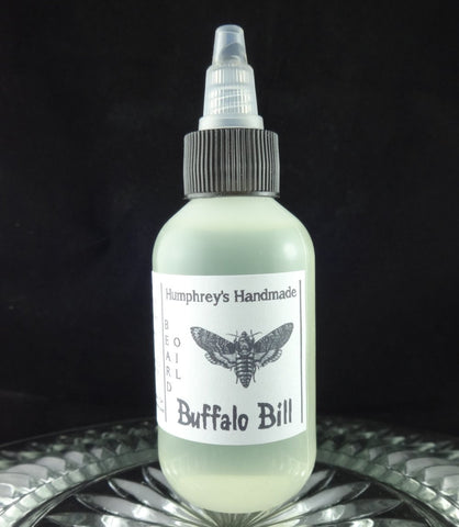 BUFFALO BILL Beard Oil | Leather Scent | 2 oz - Humphrey's Handmade