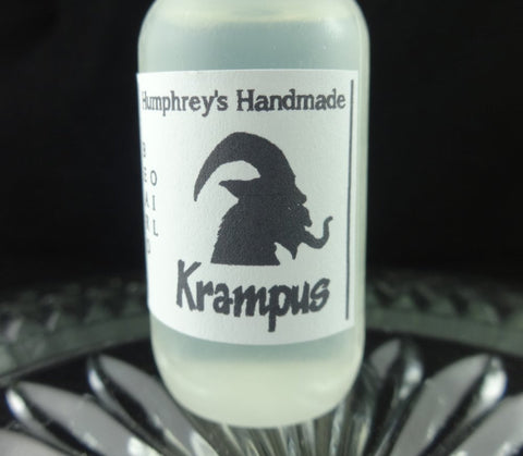 KRAMPUS Beard Oil | Small .5 oz | Peppermint Scent | Essential Oil - Humphrey's Handmade