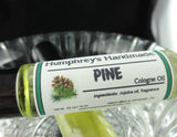 PINE Cologne Oil | Unisex Scent | Fir | Cedar | Golden Jojoba Oil - Humphrey's Handmade