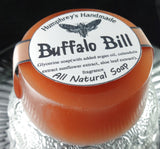 BUFFALO BILL Soap | Leather Scent | Shave Soap | Beard Wash | Body Bar - Humphrey's Handmade